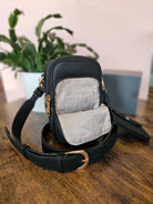 Shop Parker Crossbody 2-in-1 Purse | Black- at Ruby Joy Boutique, a Women's Clothing Store in Pickerington, Ohio