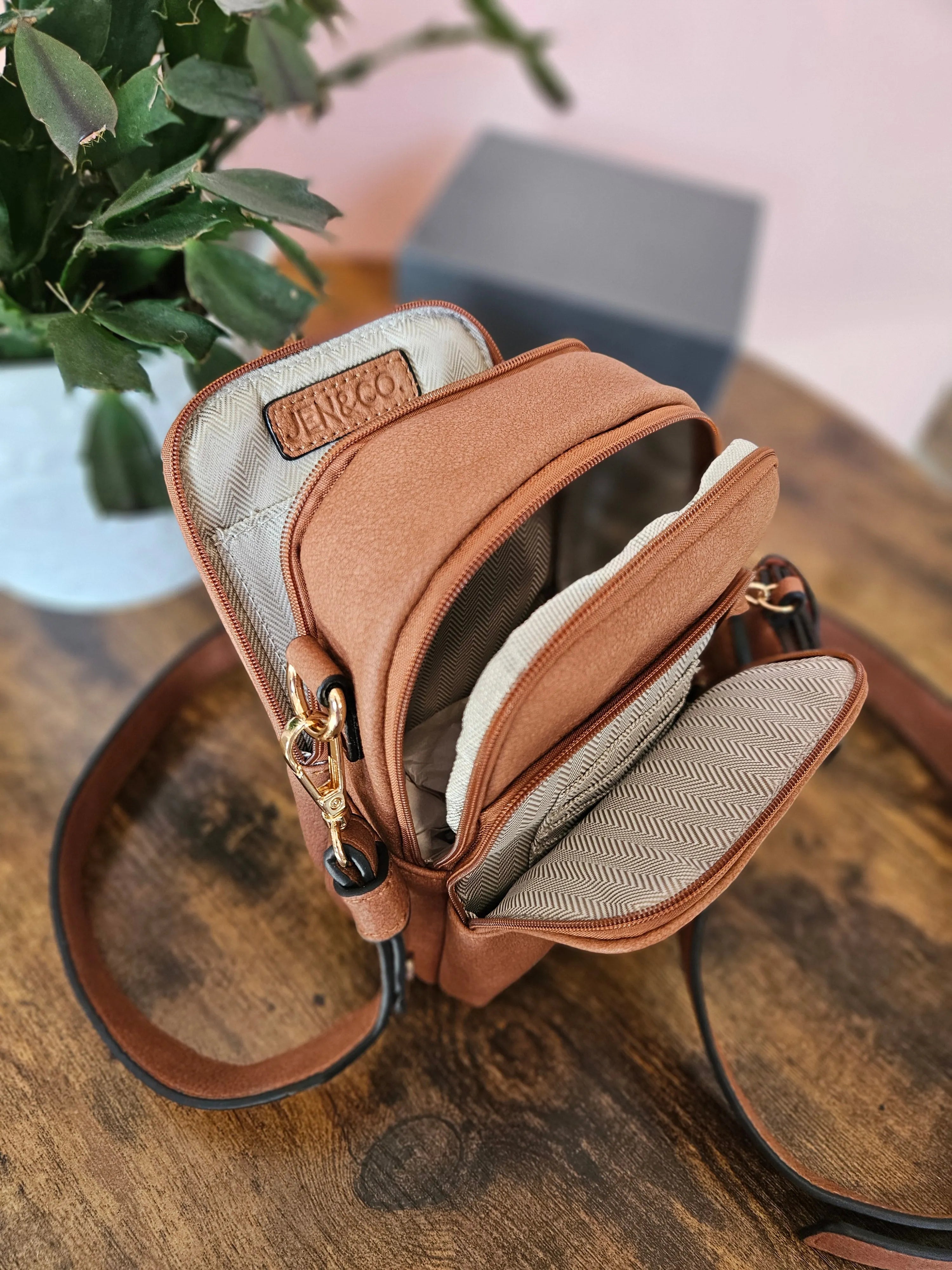 Shop Parker Crossbody 2-in-1 Purse | Brown- at Ruby Joy Boutique, a Women's Clothing Store in Pickerington, Ohio