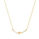 Shop Pave Knot Necklace-Necklaces at Ruby Joy Boutique, a Women's Clothing Store in Pickerington, Ohio