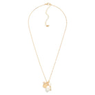 Shop Pearl Charm Cluster Necklace-Necklaces at Ruby Joy Boutique, a Women's Clothing Store in Pickerington, Ohio