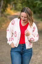 Shop Peppermint Tree Cardigan-Cardigan at Ruby Joy Boutique, a Women's Clothing Store in Pickerington, Ohio