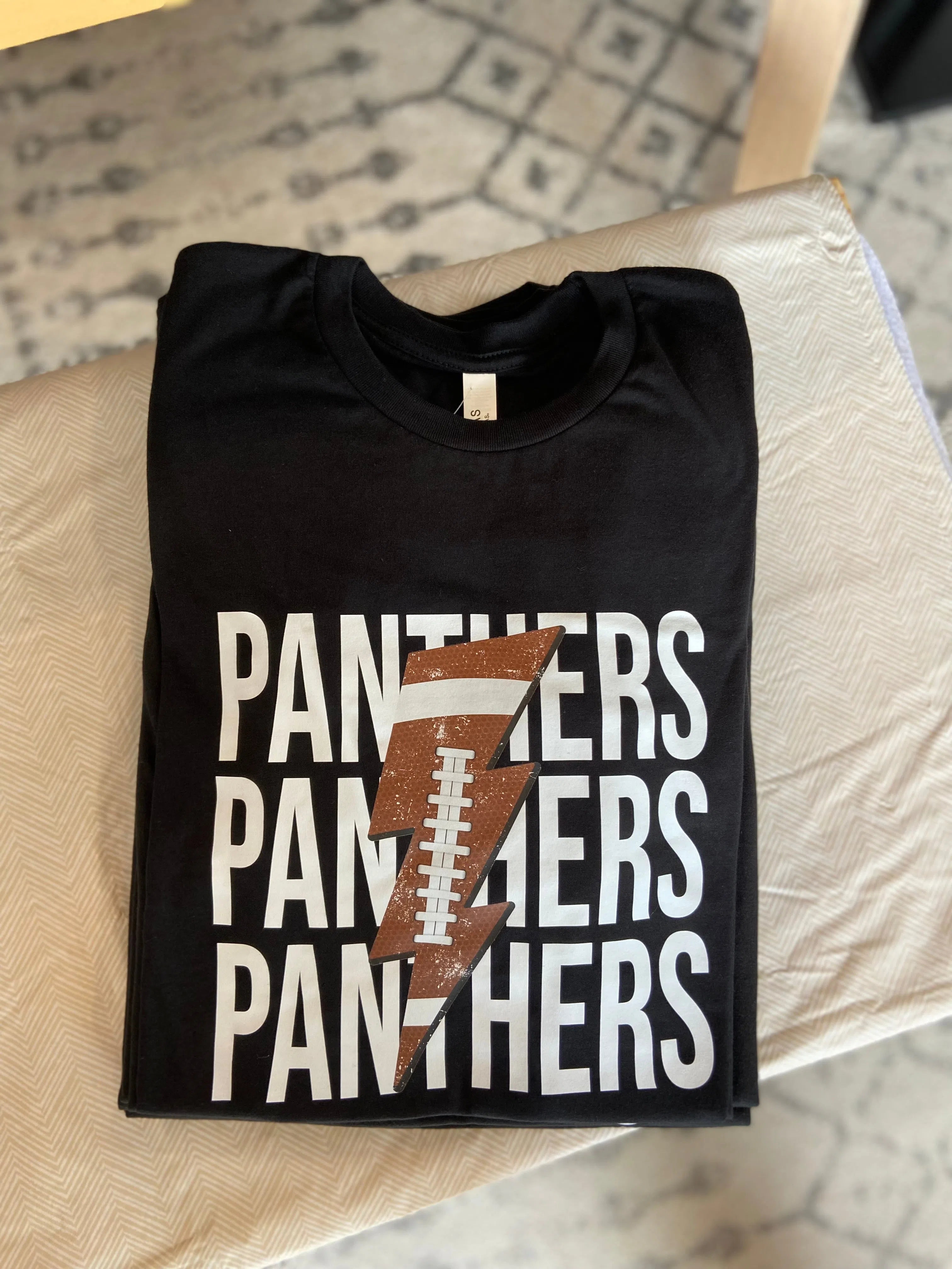 Shop Pickerington Football Lightning Tee - Panthers or Tigers-Graphic Tee at Ruby Joy Boutique, a Women's Clothing Store in Pickerington, Ohio