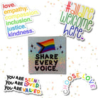 Shop Pride Sticker Pack- at Ruby Joy Boutique, a Women's Clothing Store in Pickerington, Ohio