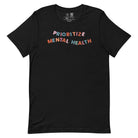 Shop Prioritize Mental Health Classic Tee | Kind Cotton-Black at Ruby Joy Boutique, a Women's Clothing Store in Pickerington, Ohio
