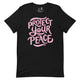 Shop Protect Your Peace Classic Tee-Black at Ruby Joy Boutique, a Women's Clothing Store in Pickerington, Ohio