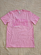 Shop Puff Print Lake Life Graphic Tee- at Ruby Joy Boutique, a Women's Clothing Store in Pickerington, Ohio