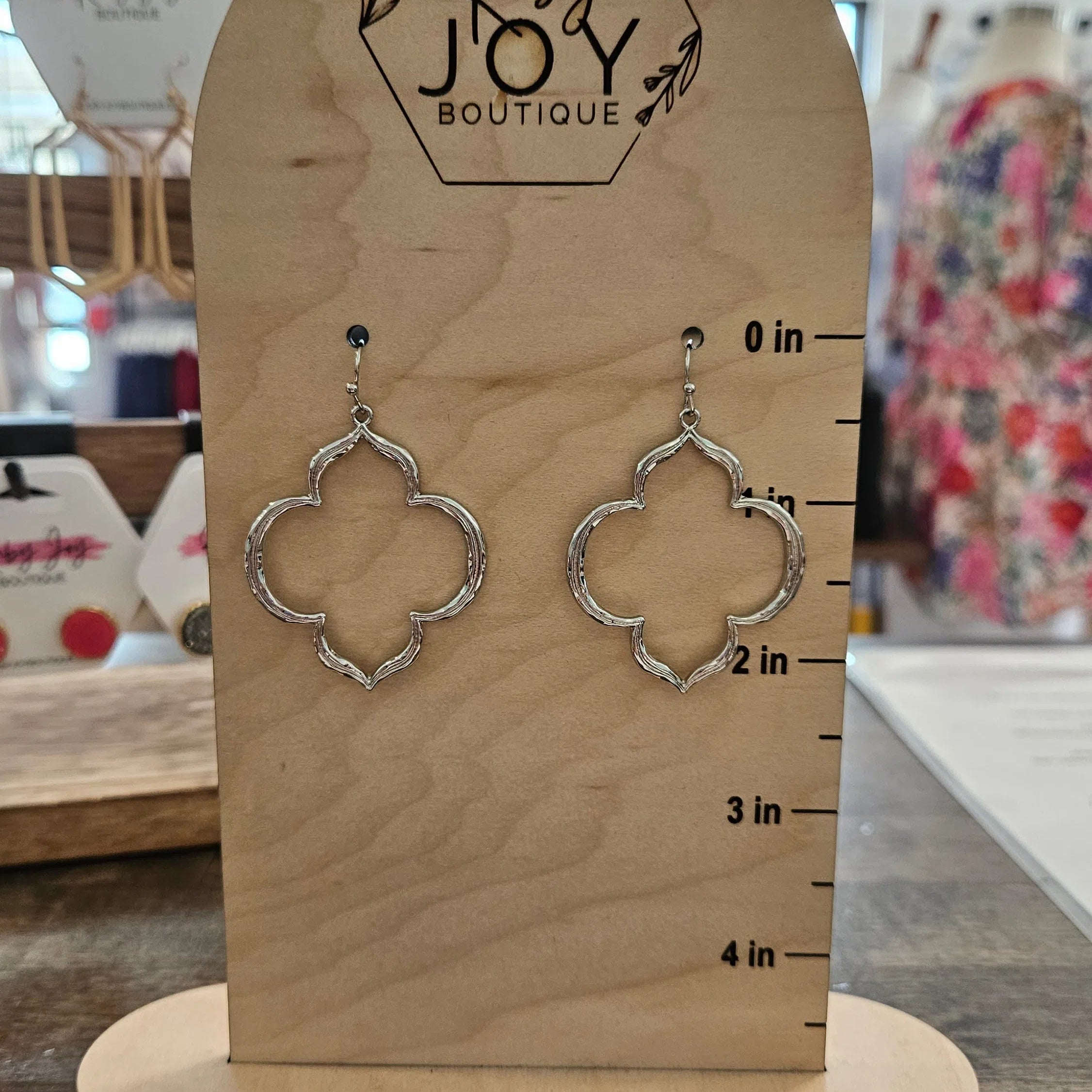 Shop Quatrefoil Earrings-Earrings at Ruby Joy Boutique, a Women's Clothing Store in Pickerington, Ohio