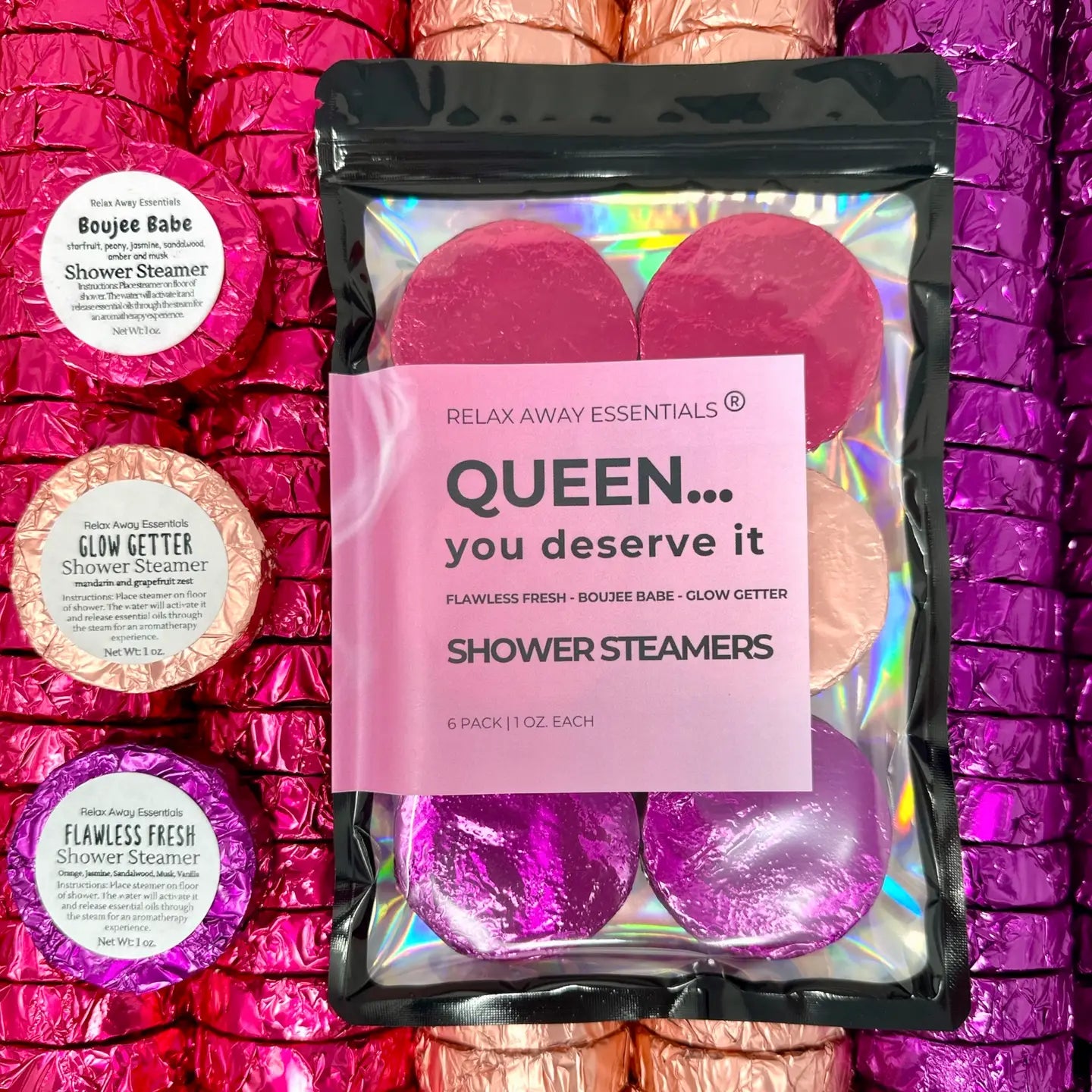 Shop Queen... You deserve it 6 pack - Made in USA- at Ruby Joy Boutique, a Women's Clothing Store in Pickerington, Ohio