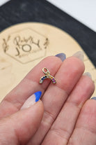 Shop Rainbow Charm 18k Gold Filled- at Ruby Joy Boutique, a Women's Clothing Store in Pickerington, Ohio