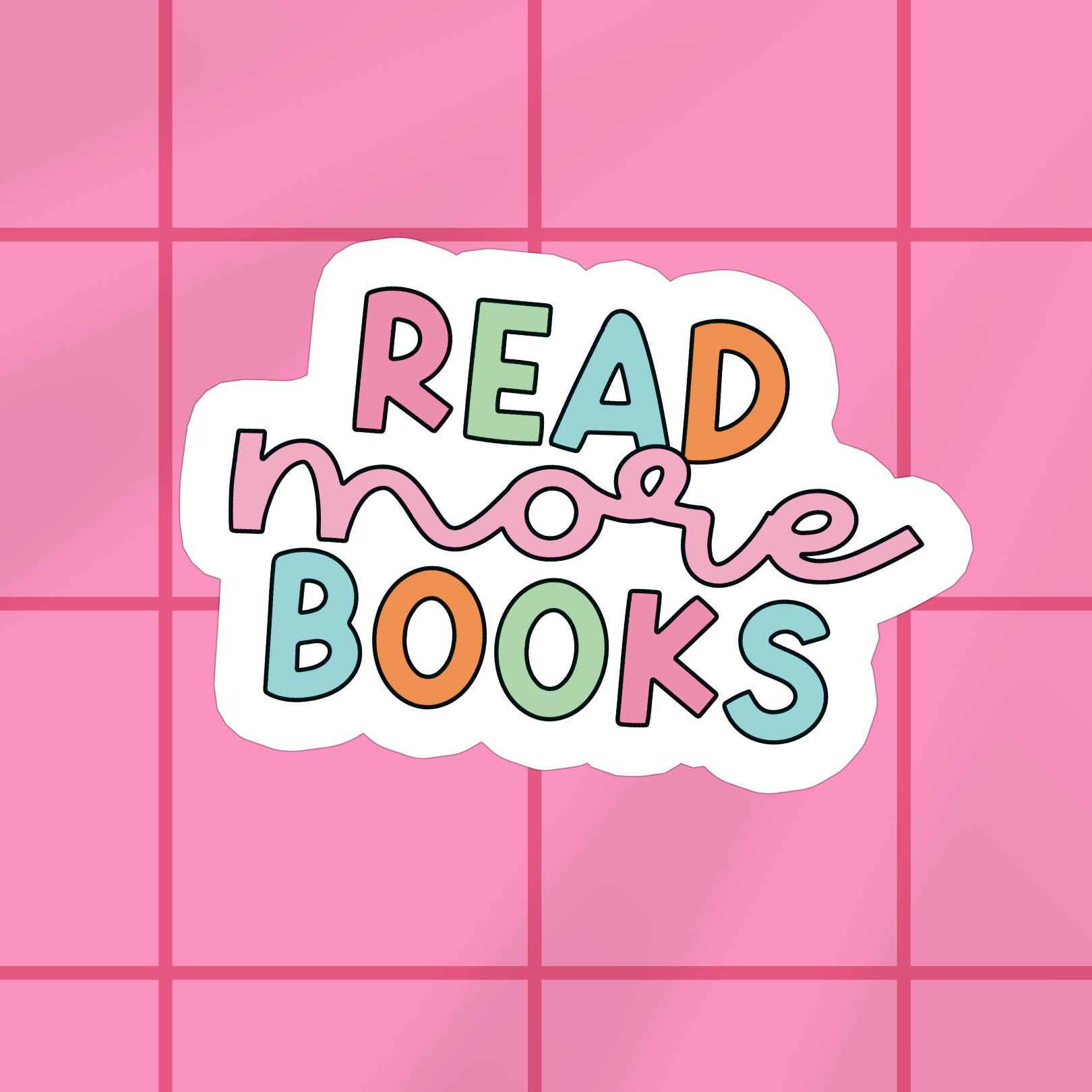 Shop Read More Books | Waterproof Vinyl Sticker- at Ruby Joy Boutique, a Women's Clothing Store in Pickerington, Ohio