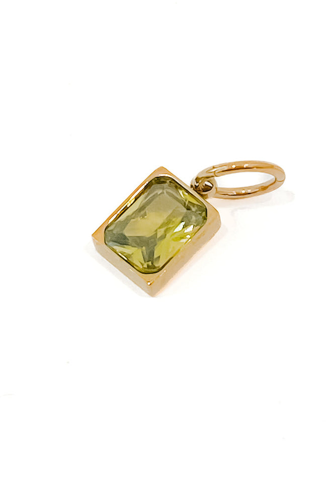 Shop Rectangle Birthstone Charms-Charms at Ruby Joy Boutique, a Women's Clothing Store in Pickerington, Ohio