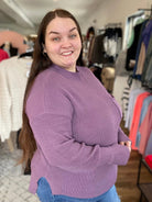 Shop Renee Puff Sleeve Sweater- at Ruby Joy Boutique, a Women's Clothing Store in Pickerington, Ohio