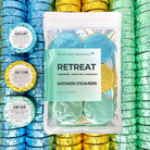 Shop Retreat Shower Steamers 6 Pack - Made in USA- at Ruby Joy Boutique, a Women's Clothing Store in Pickerington, Ohio