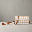 Shop Riley Crossbody/Wristlet Houndstooth-Purse at Ruby Joy Boutique, a Women's Clothing Store in Pickerington, Ohio