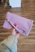 Shop Riley Crossbody/Wristlet Purse - Lilac- at Ruby Joy Boutique, a Women's Clothing Store in Pickerington, Ohio