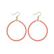 Shop Ruby Solid Beaded Hoop Earrings-Earrings at Ruby Joy Boutique, a Women's Clothing Store in Pickerington, Ohio