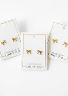 Shop Sadie Bow Screwback Stud Earrings- at Ruby Joy Boutique, a Women's Clothing Store in Pickerington, Ohio
