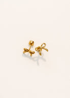 Shop Sadie Bow Screwback Stud Earrings- at Ruby Joy Boutique, a Women's Clothing Store in Pickerington, Ohio