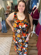 Shop Sadie Fall Floral Dress-Casual Dress at Ruby Joy Boutique, a Women's Clothing Store in Pickerington, Ohio