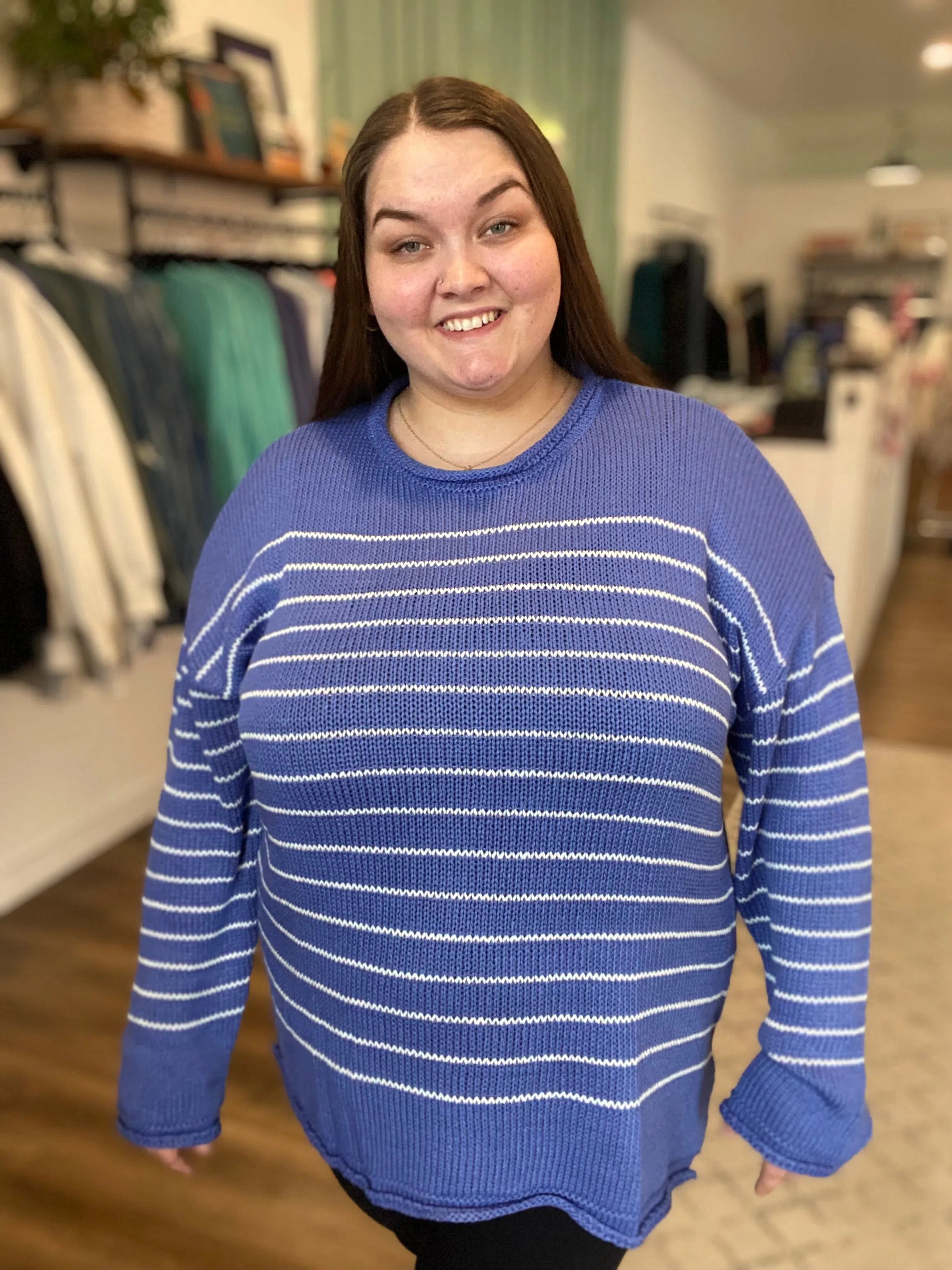 Shop Sail Away Sweater- at Ruby Joy Boutique, a Women's Clothing Store in Pickerington, Ohio