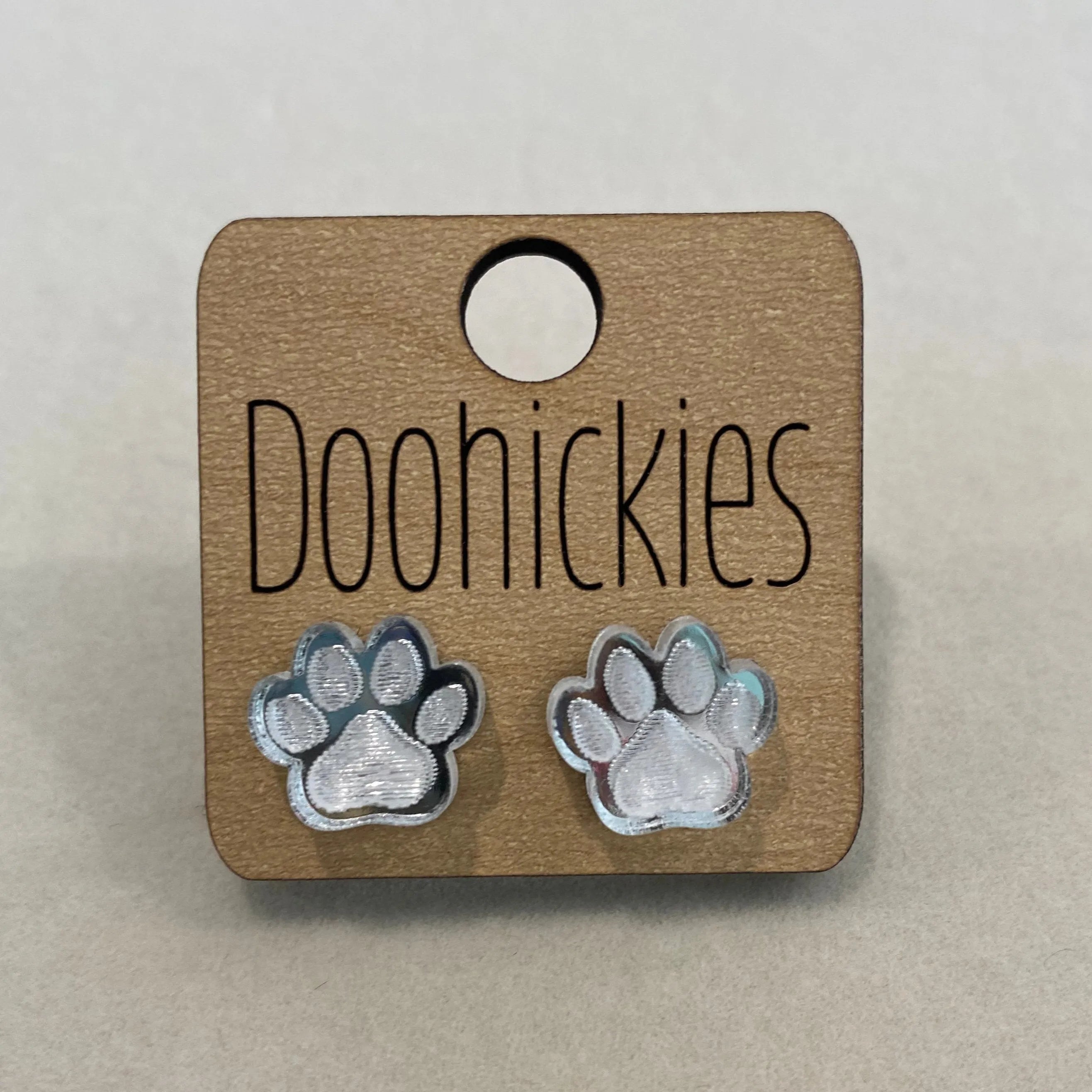 Shop School Spirit Paw Earrings-Earrings at Ruby Joy Boutique, a Women's Clothing Store in Pickerington, Ohio