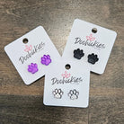 Shop School Spirit Paw Earrings-Earrings at Ruby Joy Boutique, a Women's Clothing Store in Pickerington, Ohio