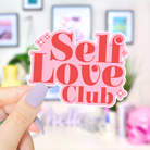 Shop Self Love Club - Waterproof Vinyl Sticker-Stickers at Ruby Joy Boutique, a Women's Clothing Store in Pickerington, Ohio