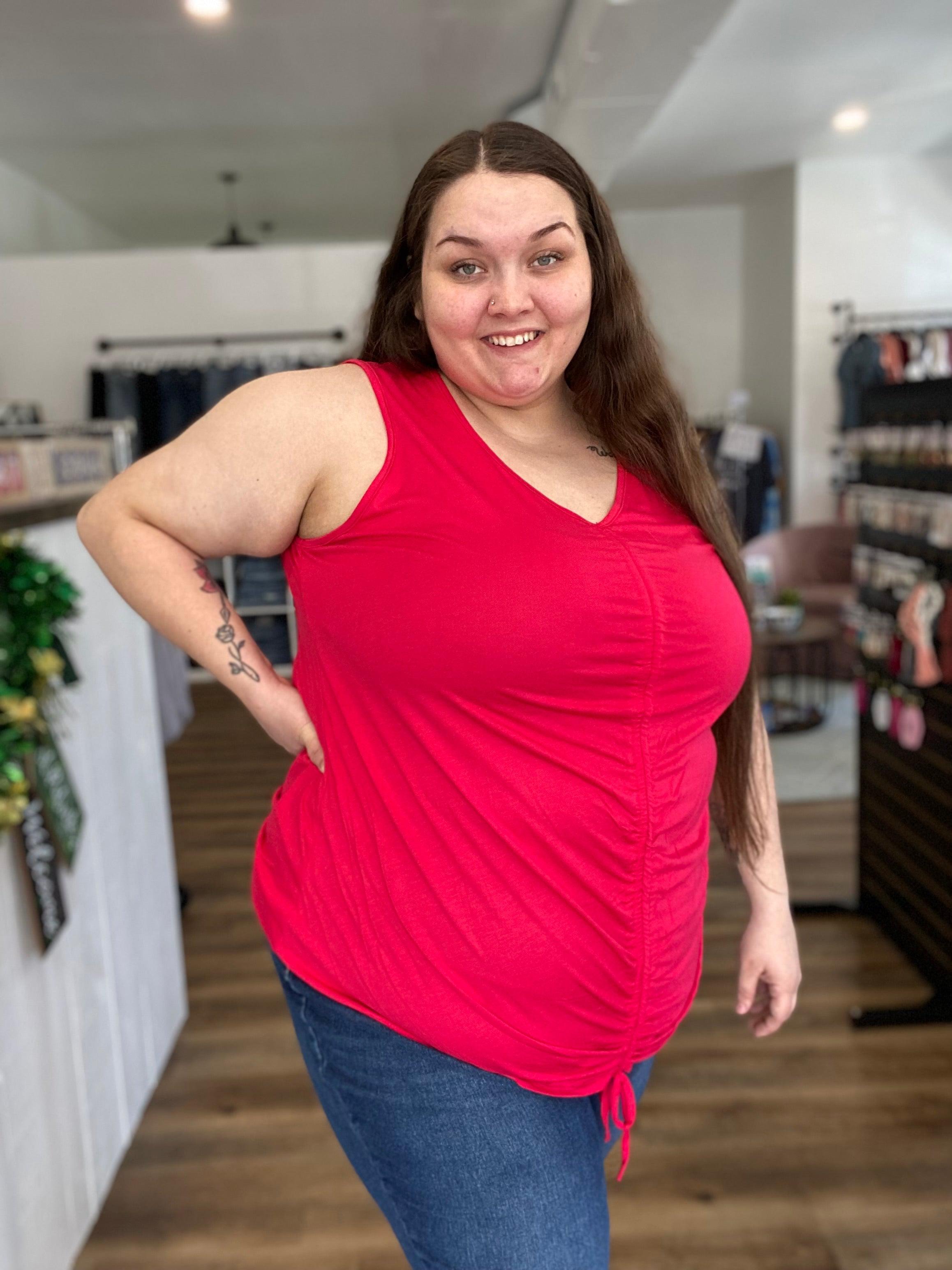 Shop Shine Bright Tank-Tank Top at Ruby Joy Boutique, a Women's Clothing Store in Pickerington, Ohio