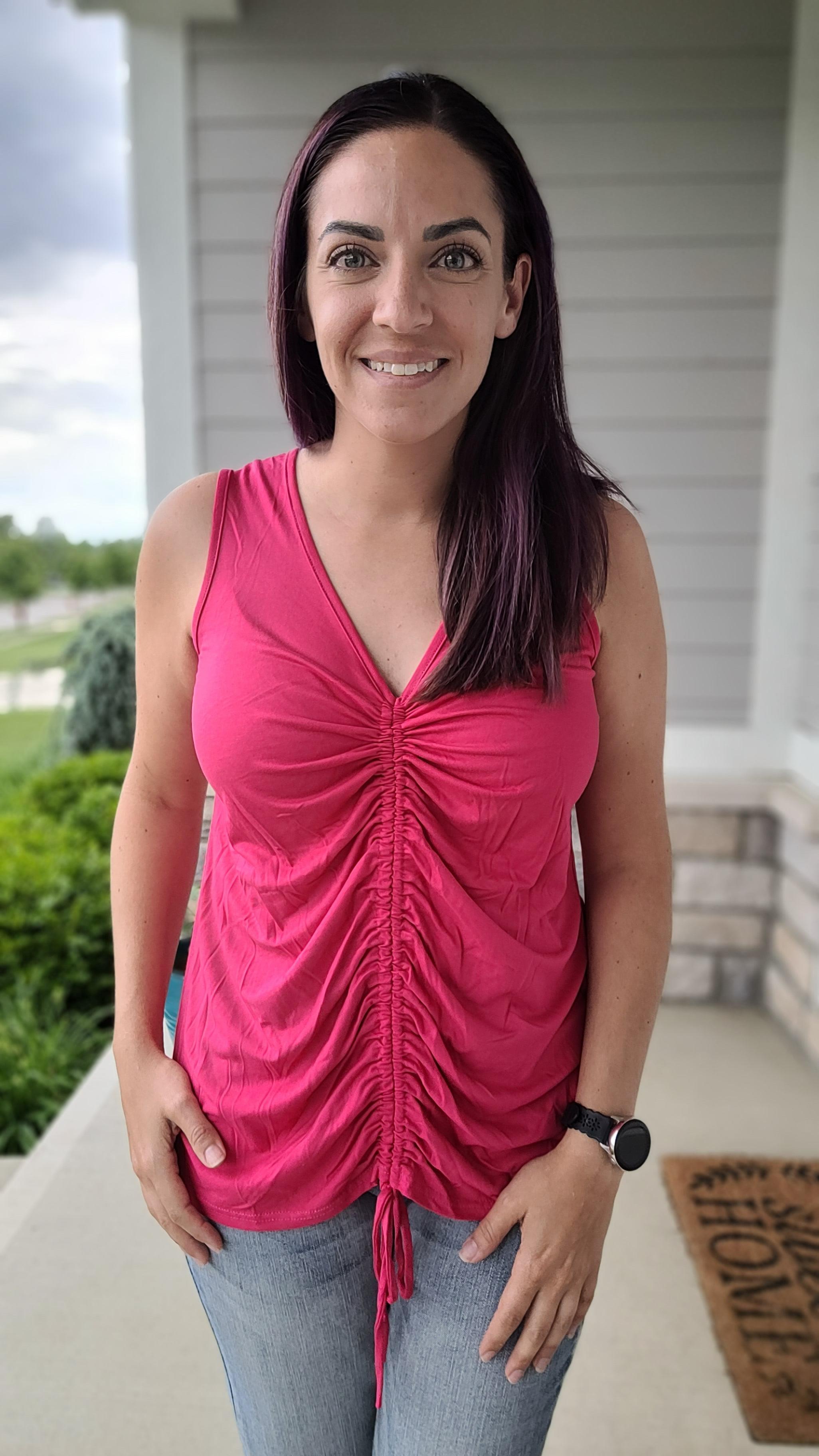 Shop Shine Bright Tank-Tank Top at Ruby Joy Boutique, a Women's Clothing Store in Pickerington, Ohio