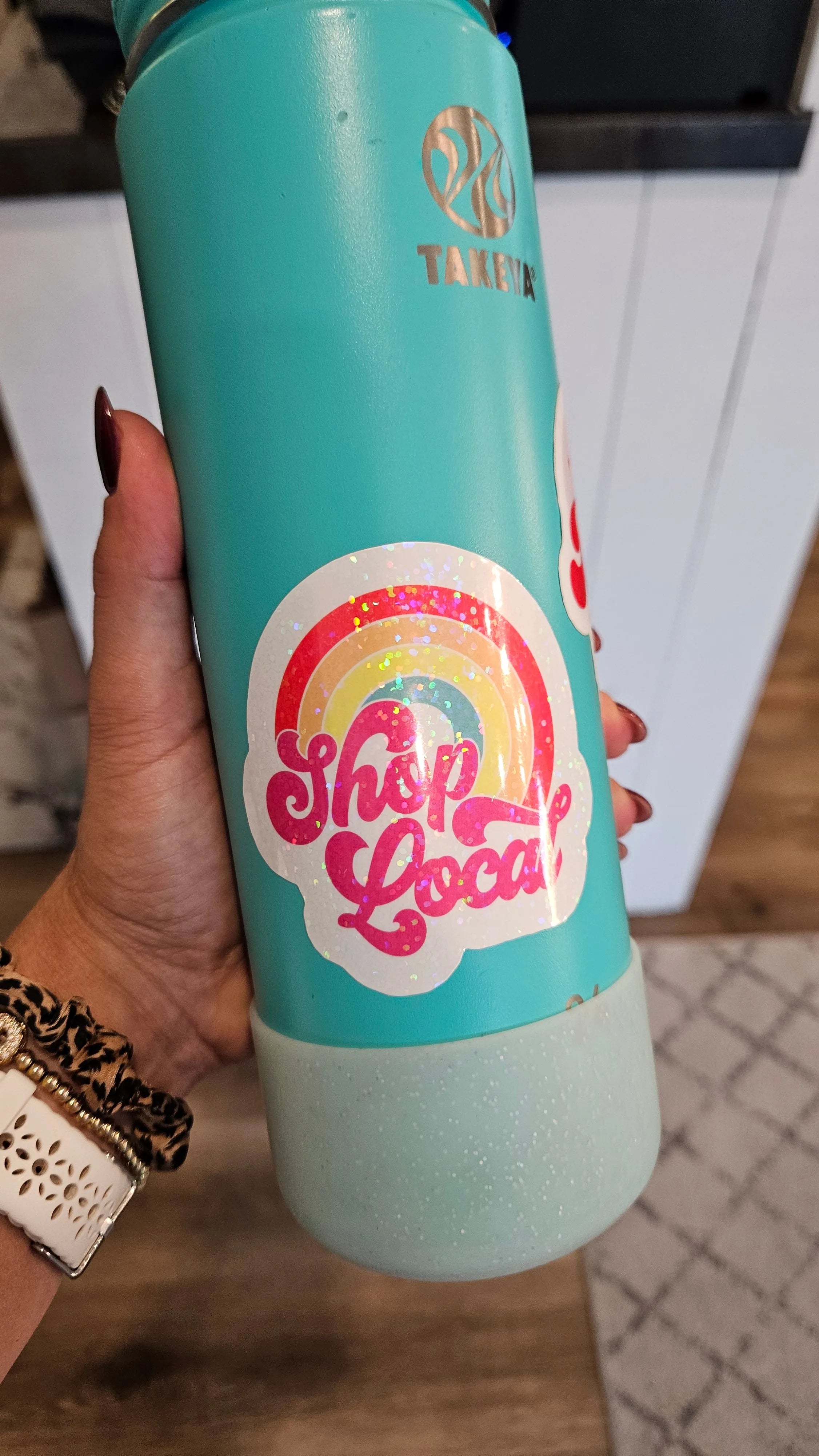 Shop Shop Local | Waterproof Vinyl Sticker- at Ruby Joy Boutique, a Women's Clothing Store in Pickerington, Ohio