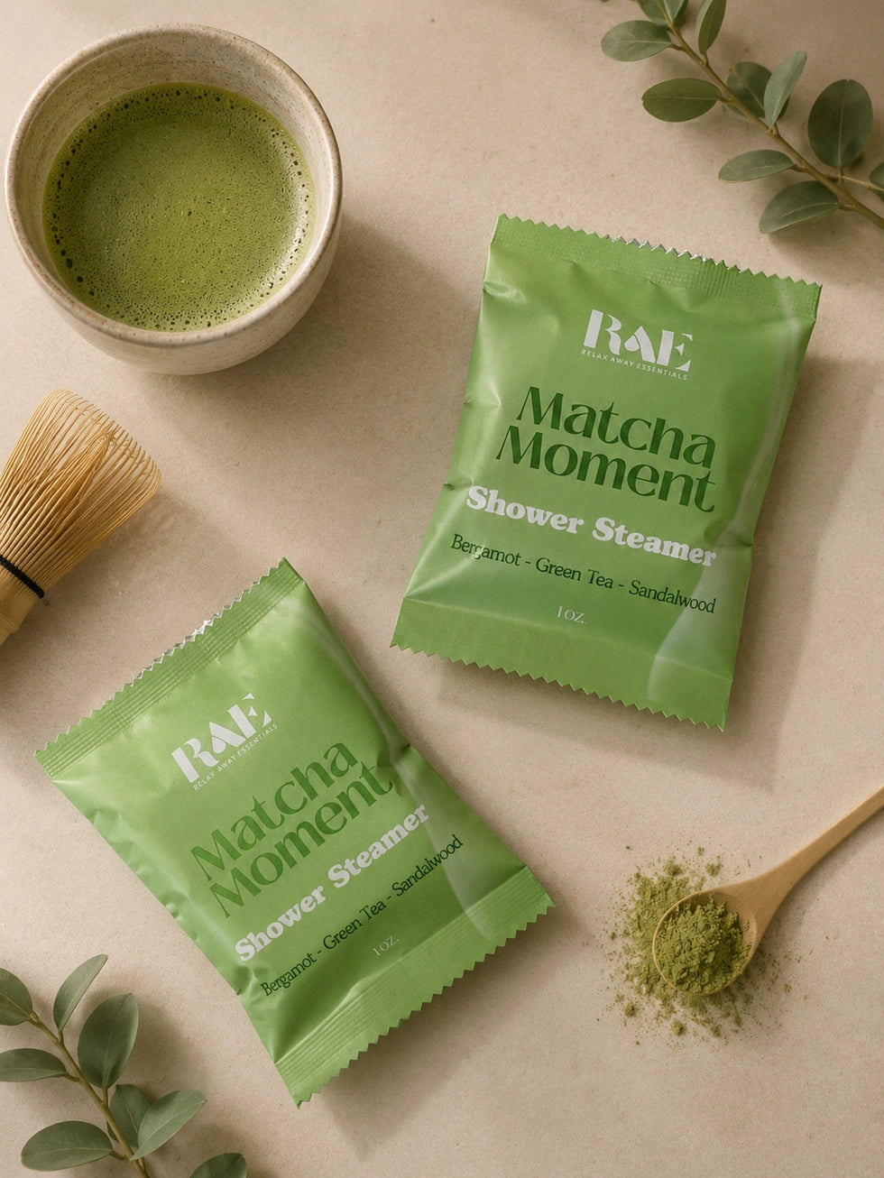 Shop Shower Steamer Aromatherapy Singles-Matcha Moment at Ruby Joy Boutique, a Women's Clothing Store in Pickerington, Ohio