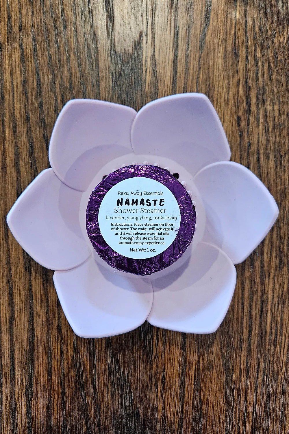Shop Aromatherapy Shower Steamer Singles-Namaste at Ruby Joy Boutique, a Women's Clothing Store in Pickerington, Ohio