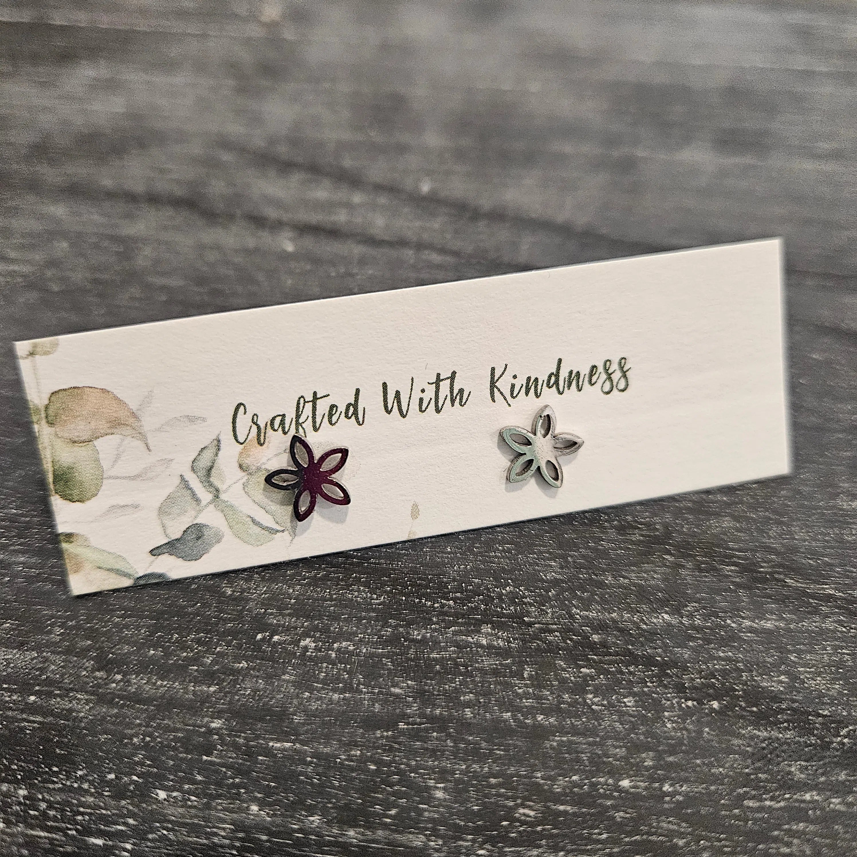 Shop Silver Flower Studs-Earrings at Ruby Joy Boutique, a Women's Clothing Store in Pickerington, Ohio