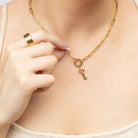 Shop Skeleton Key Charm- at Ruby Joy Boutique, a Women's Clothing Store in Pickerington, Ohio