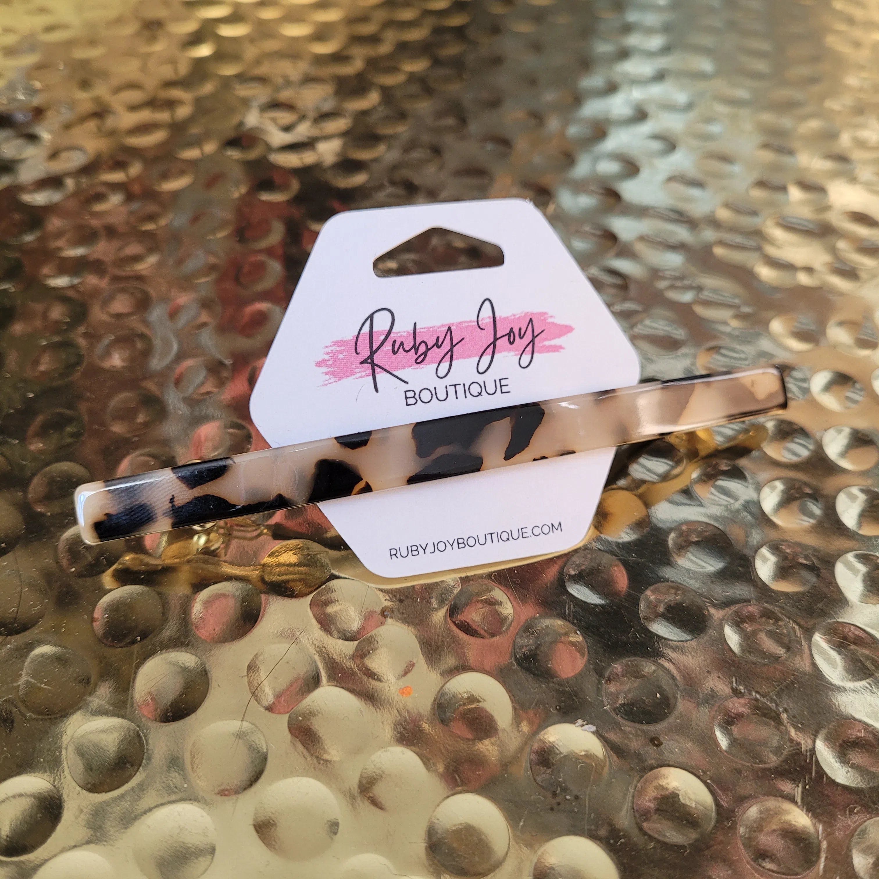 Shop Skinny Tortoise Barrette-Hair Claws & Clips at Ruby Joy Boutique, a Women's Clothing Store in Pickerington, Ohio