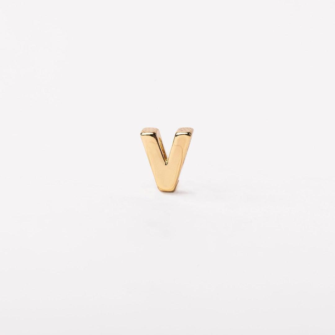 Shop Slide Letter Charms-V at Ruby Joy Boutique, a Women's Clothing Store in Pickerington, Ohio