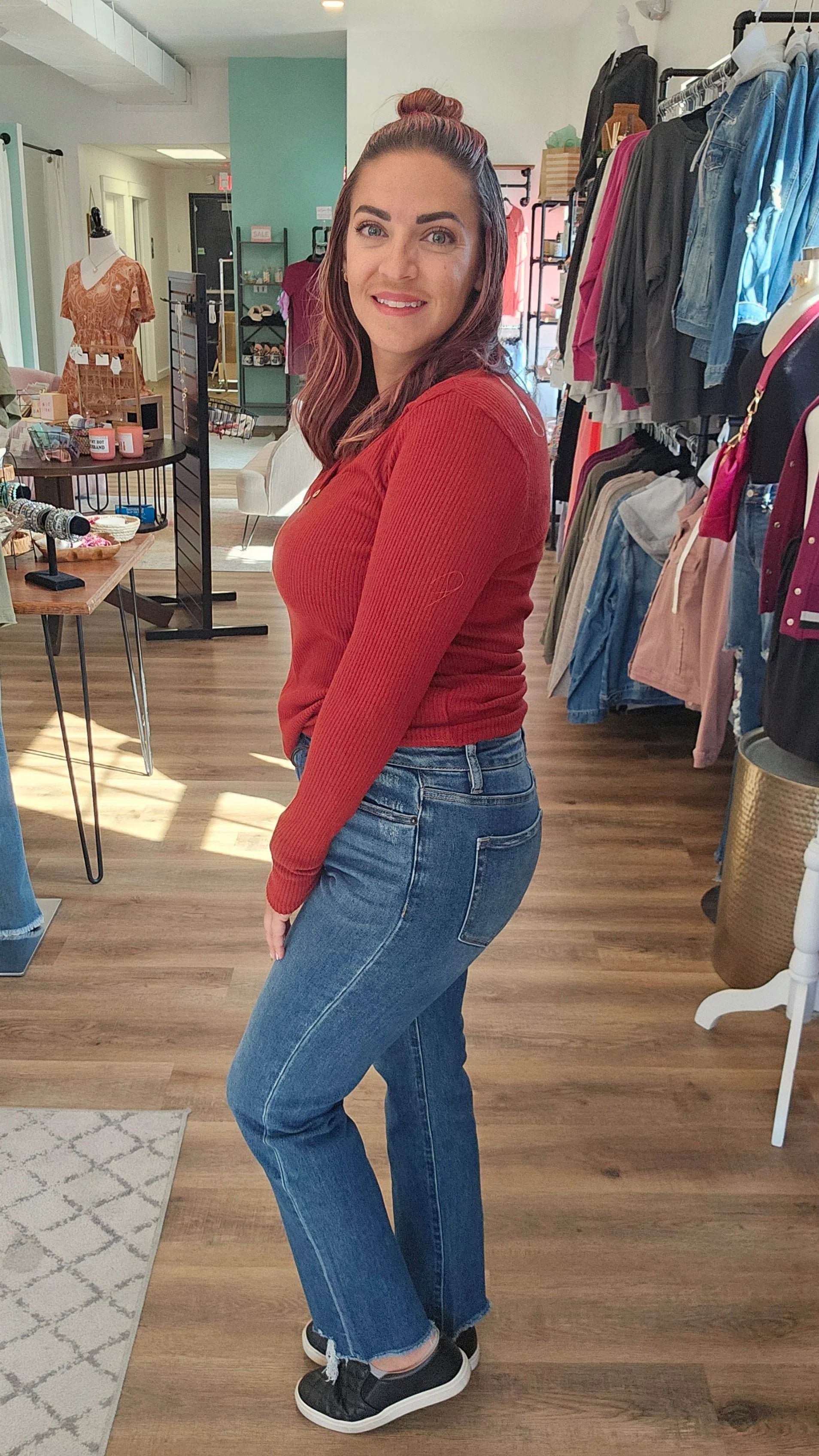 Shop Sloane Straight Leg Jeans | Mica Denim-Denim at Ruby Joy Boutique, a Women's Clothing Store in Pickerington, Ohio