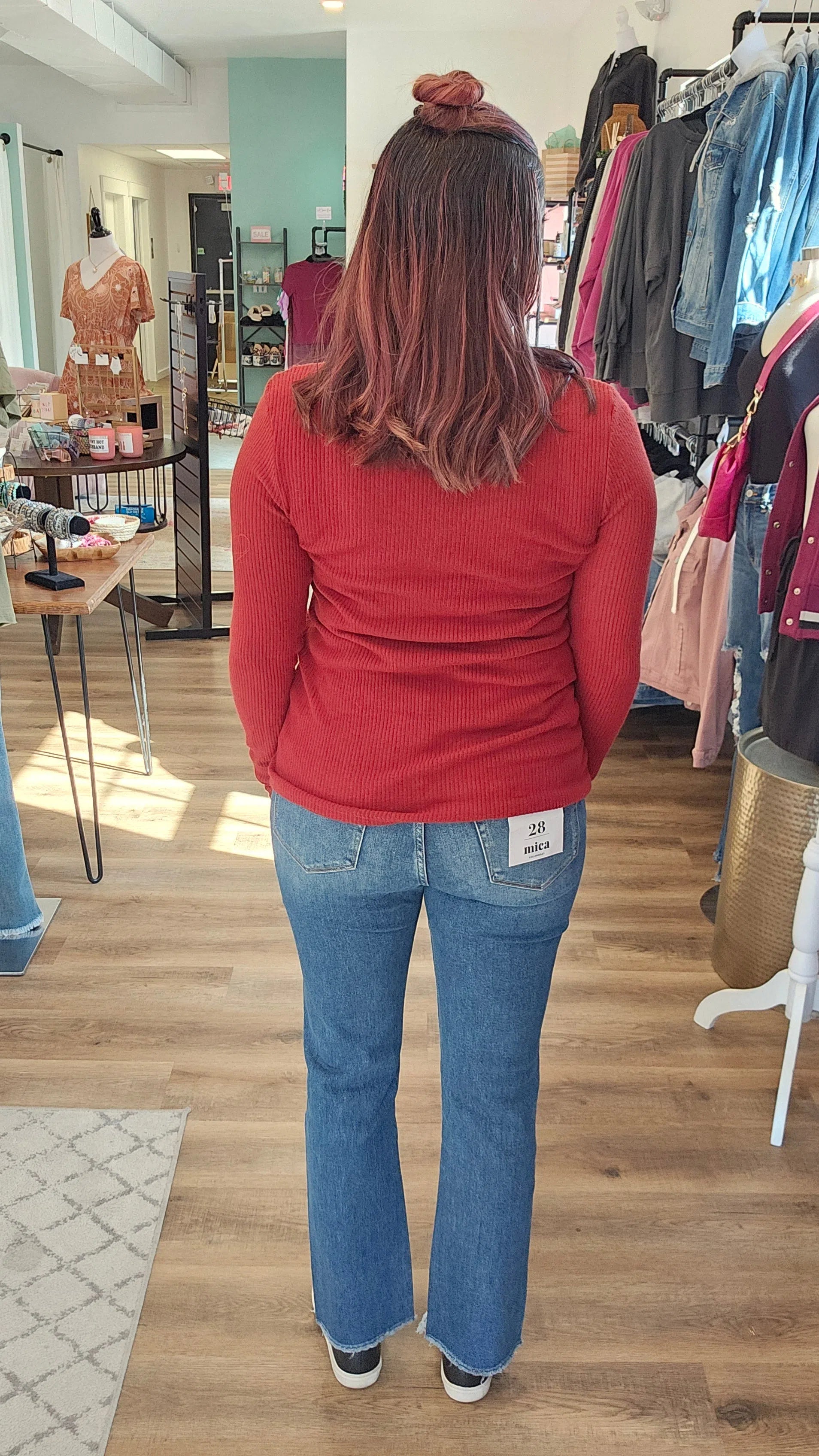 Shop Sloane Straight Leg Jeans | Mica Denim-Denim at Ruby Joy Boutique, a Women's Clothing Store in Pickerington, Ohio