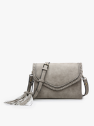 Shop Sloane Whipstitch Purse with Tassel-Purse at Ruby Joy Boutique, a Women's Clothing Store in Pickerington, Ohio