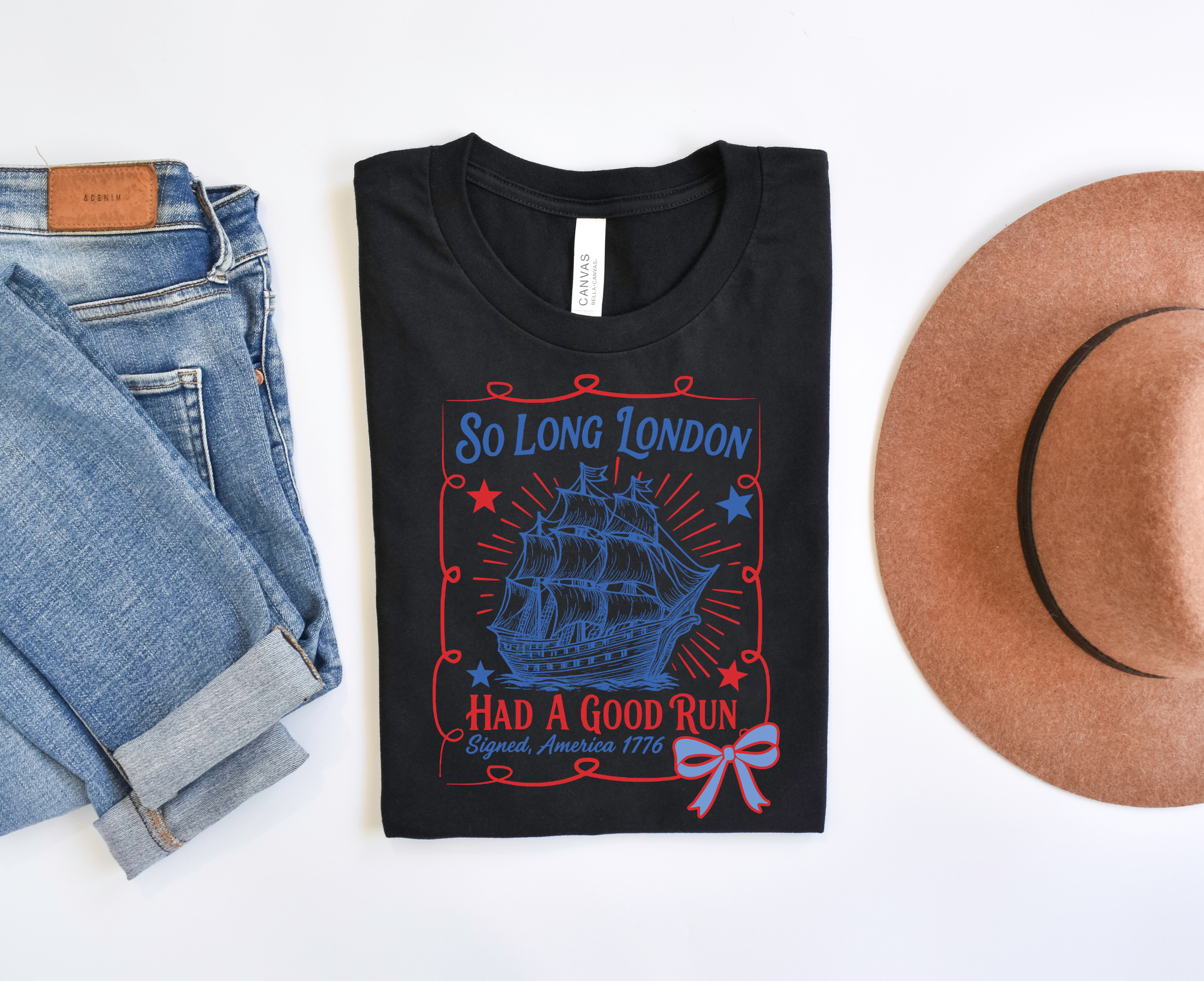 Shop So Long London, 1776 - 4th of July- at Ruby Joy Boutique, a Women's Clothing Store in Pickerington, Ohio