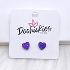 Shop Sparkle Heart Earrings-Earrings at Ruby Joy Boutique, a Women's Clothing Store in Pickerington, Ohio