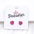 Shop Sparkle Heart Earrings-Earrings at Ruby Joy Boutique, a Women's Clothing Store in Pickerington, Ohio