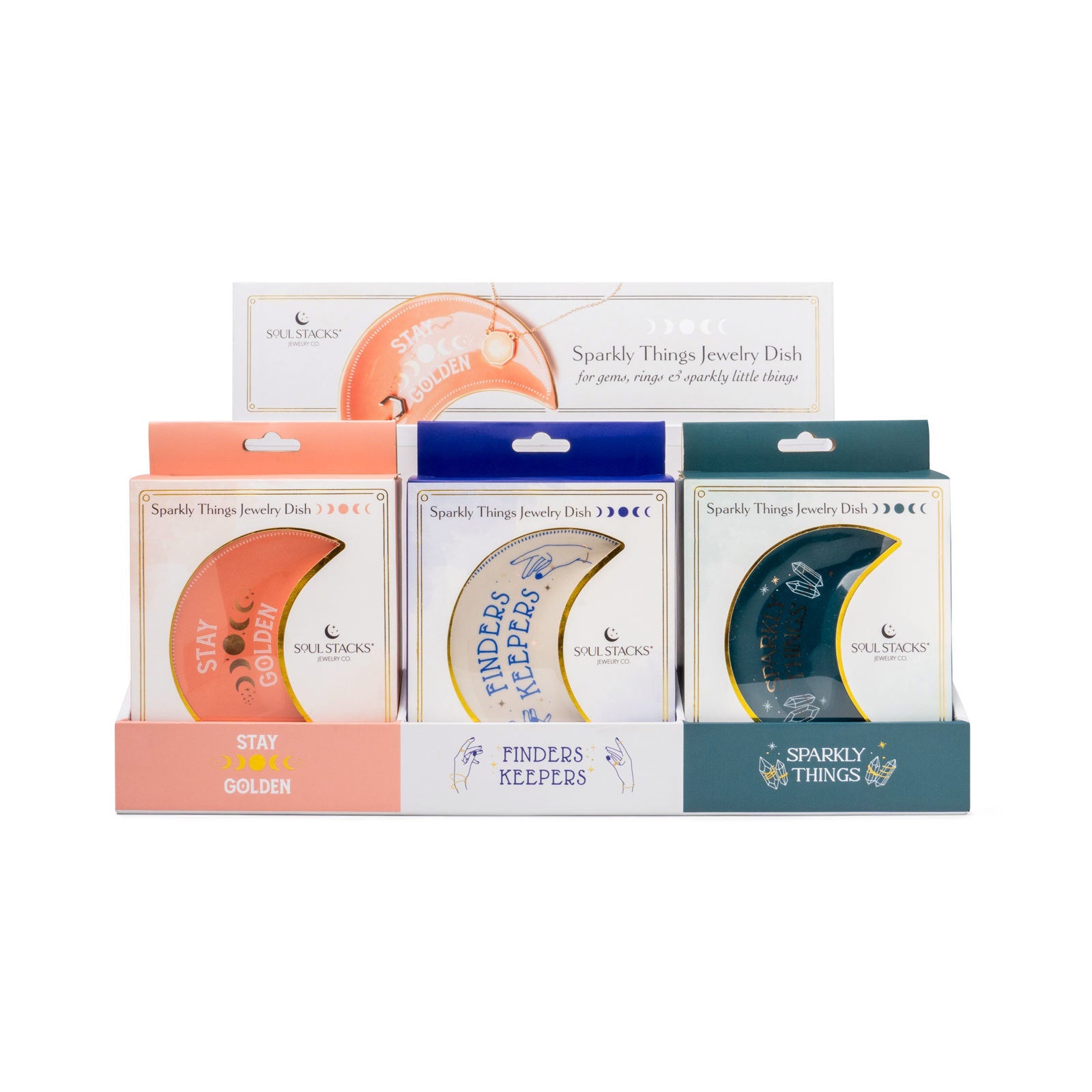 Shop Sparkly Things Jewelry Dish-Jewelry Storage at Ruby Joy Boutique, a Women's Clothing Store in Pickerington, Ohio