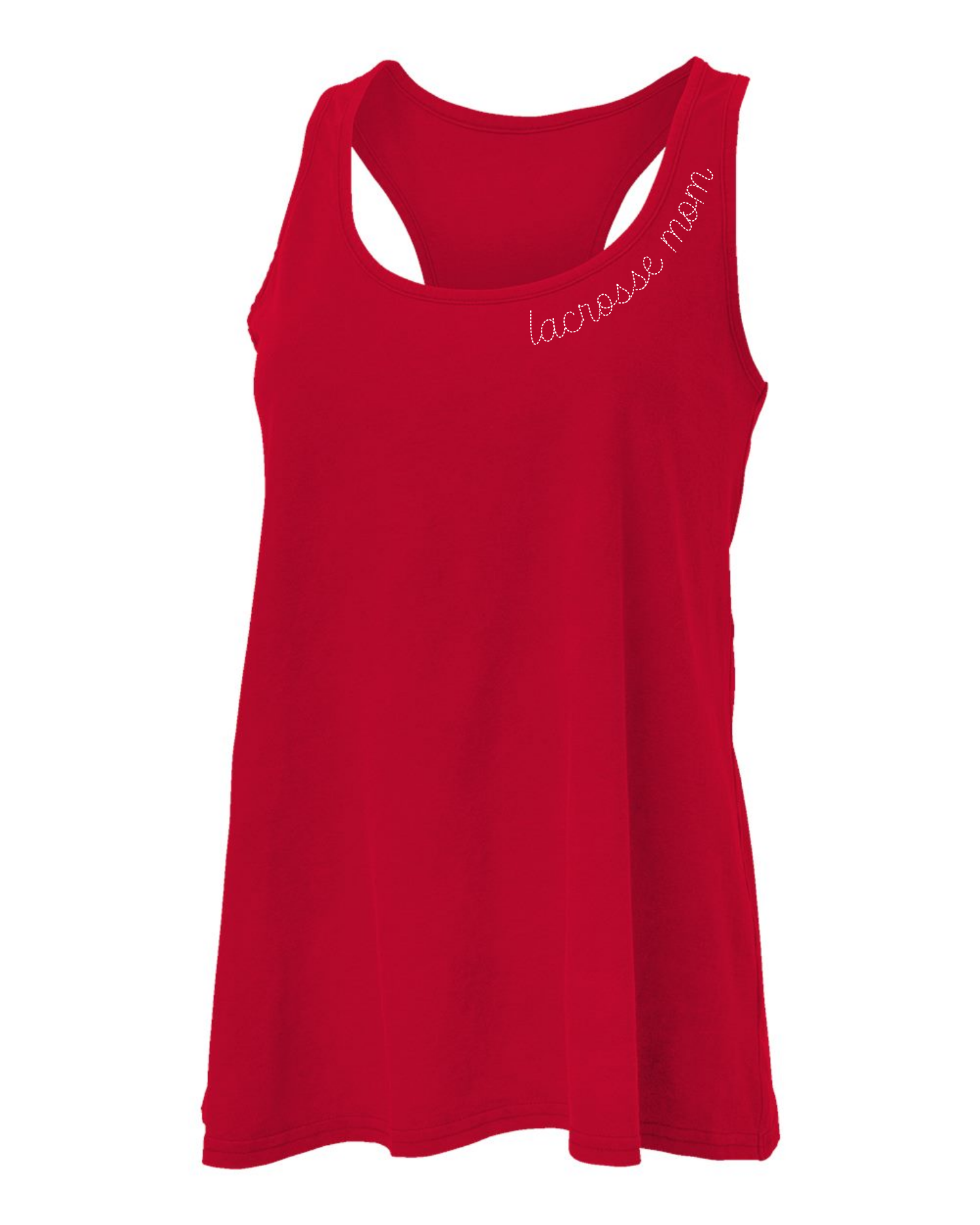 Shop Sports Mom Faux Embroidery Tank - Custom-Small at Ruby Joy Boutique, a Women's Clothing Store in Pickerington, Ohio