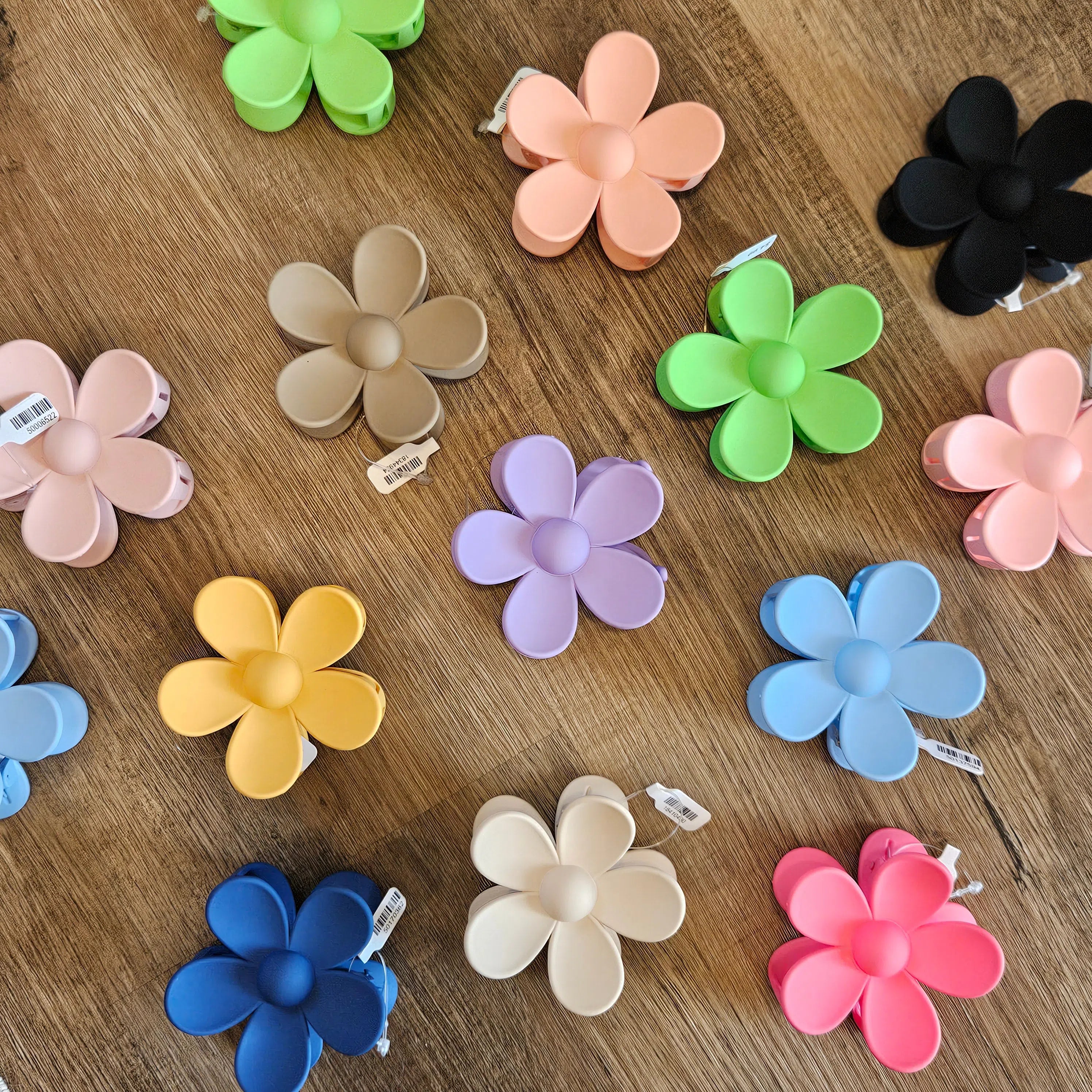 Shop Spring Floral Claw Clip - New Colors!-Hair Claws & Clips at Ruby Joy Boutique, a Women's Clothing Store in Pickerington, Ohio