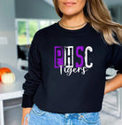 Shop Stamped School Letters Custom-Graphic Tee at Ruby Joy Boutique, a Women's Clothing Store in Pickerington, Ohio