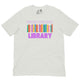 Shop Support Your Local Library Classic Tee-Heather Grey at Ruby Joy Boutique, a Women's Clothing Store in Pickerington, Ohio