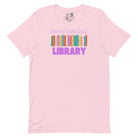 Shop Support Your Local Library Classic Tee-Pink at Ruby Joy Boutique, a Women's Clothing Store in Pickerington, Ohio
