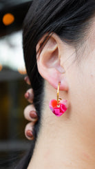 Shop Sweetheart Hoops - Tickled Pink- at Ruby Joy Boutique, a Women's Clothing Store in Pickerington, Ohio