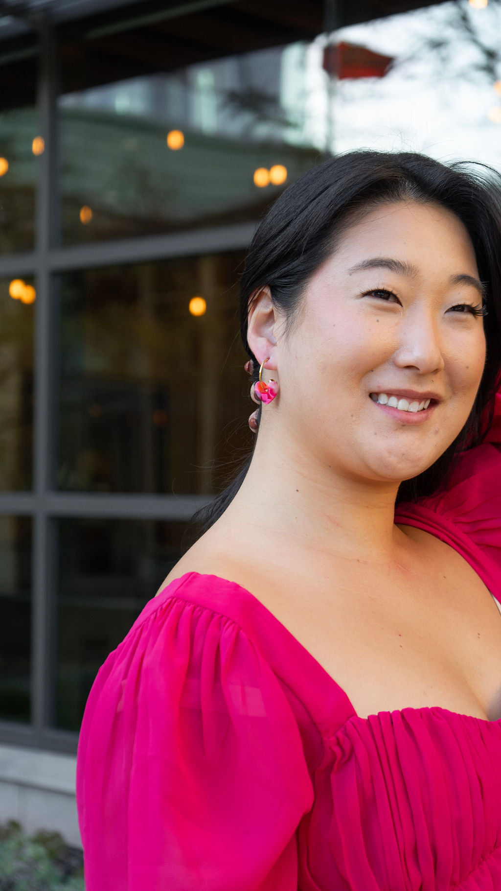 Shop Sweetheart Hoops - Tickled Pink- at Ruby Joy Boutique, a Women's Clothing Store in Pickerington, Ohio